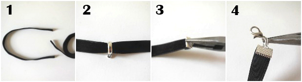 Ongebruikt DIY - How To Make A Choker Necklace UK-96
