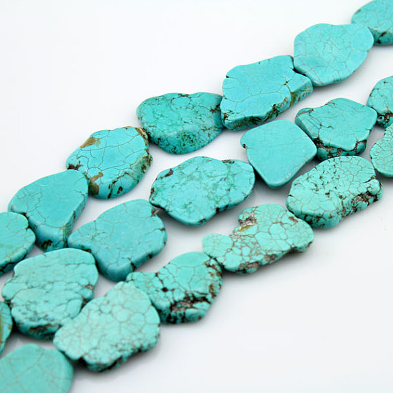 turquoise edelsteen nuggets