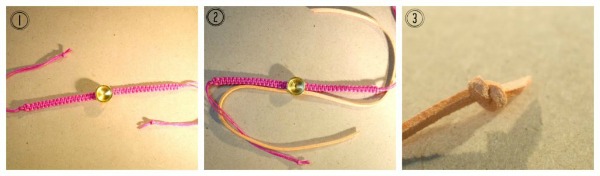 diy foto tutorial sieraden maken - met macrame draad voor een zomerse ibiza armband