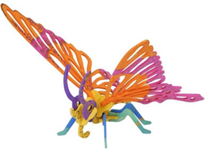 houten 3d puzzel cadeau idee vlinder dier feestdagen cadeau tip kerst sinterklaas moederdag vrouw tiener